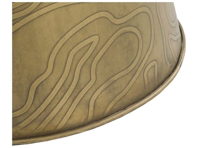 Fairfield Chair Sundries Round Metal End Table