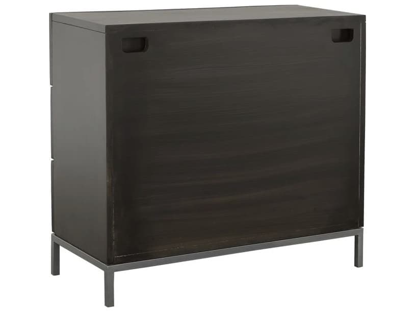 Fairfield Chair Sundries Black Mango Wood Accent Chest