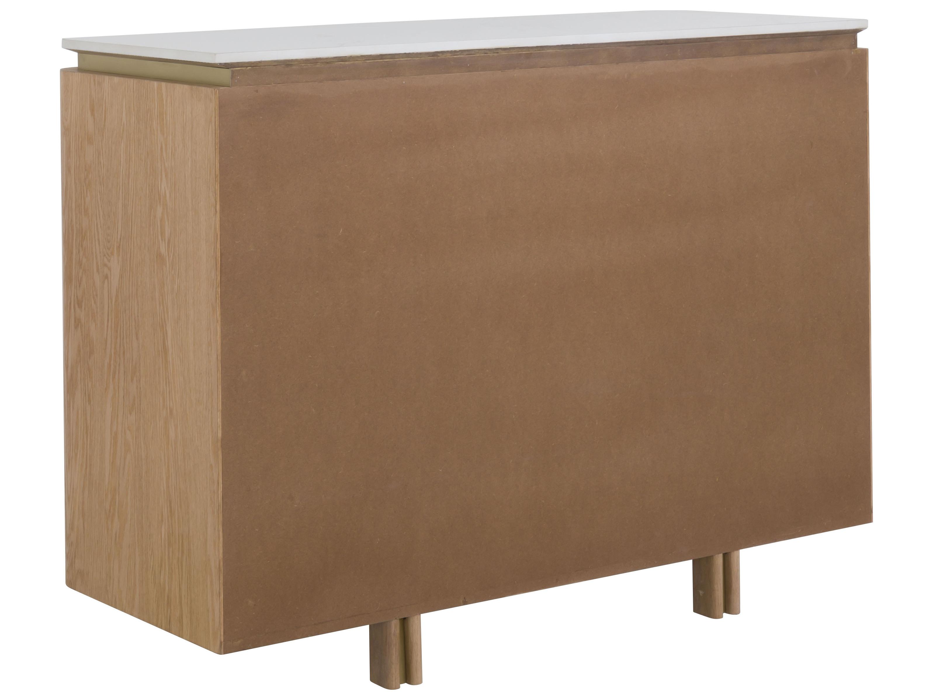 Fairfield Chair Portobello 3-Drawers Natural Oak Wood Double Dresser