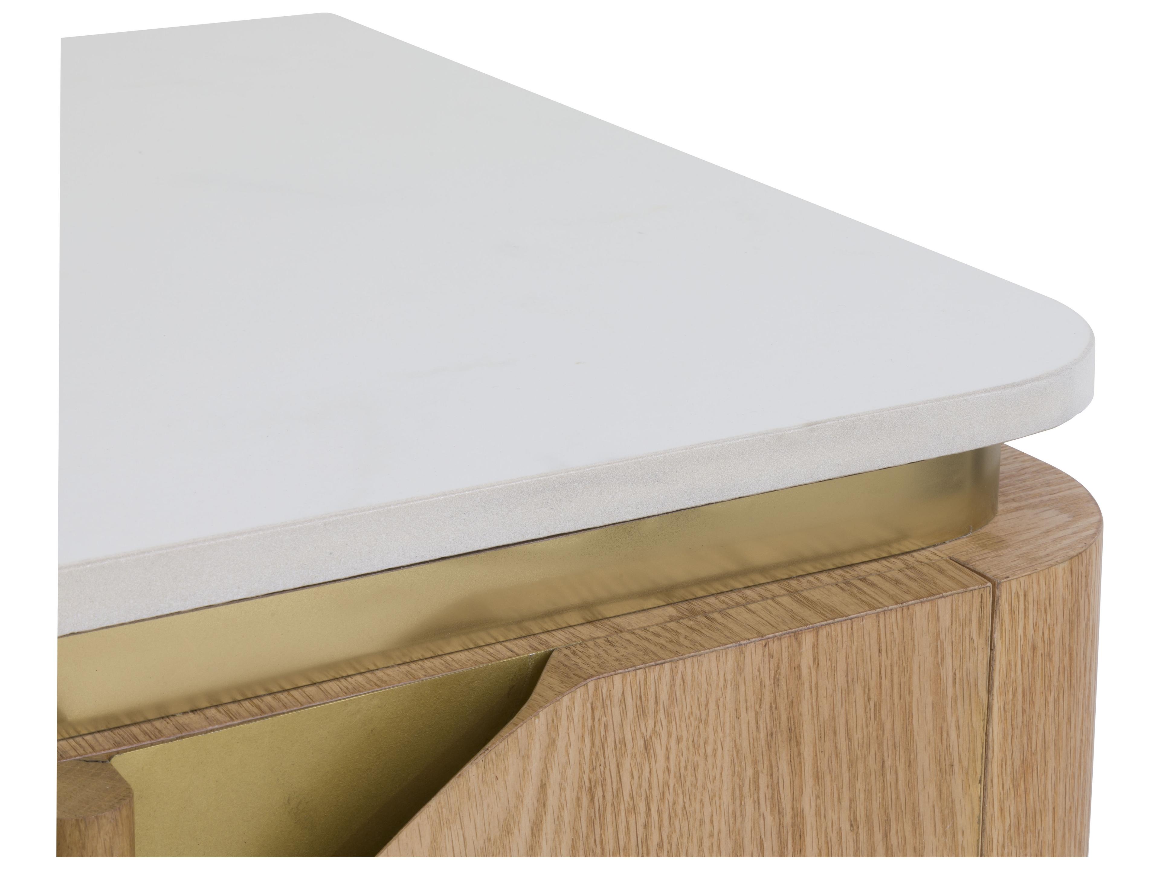 Fairfield Chair Portobello 3-Drawers Natural Oak Wood Double Dresser