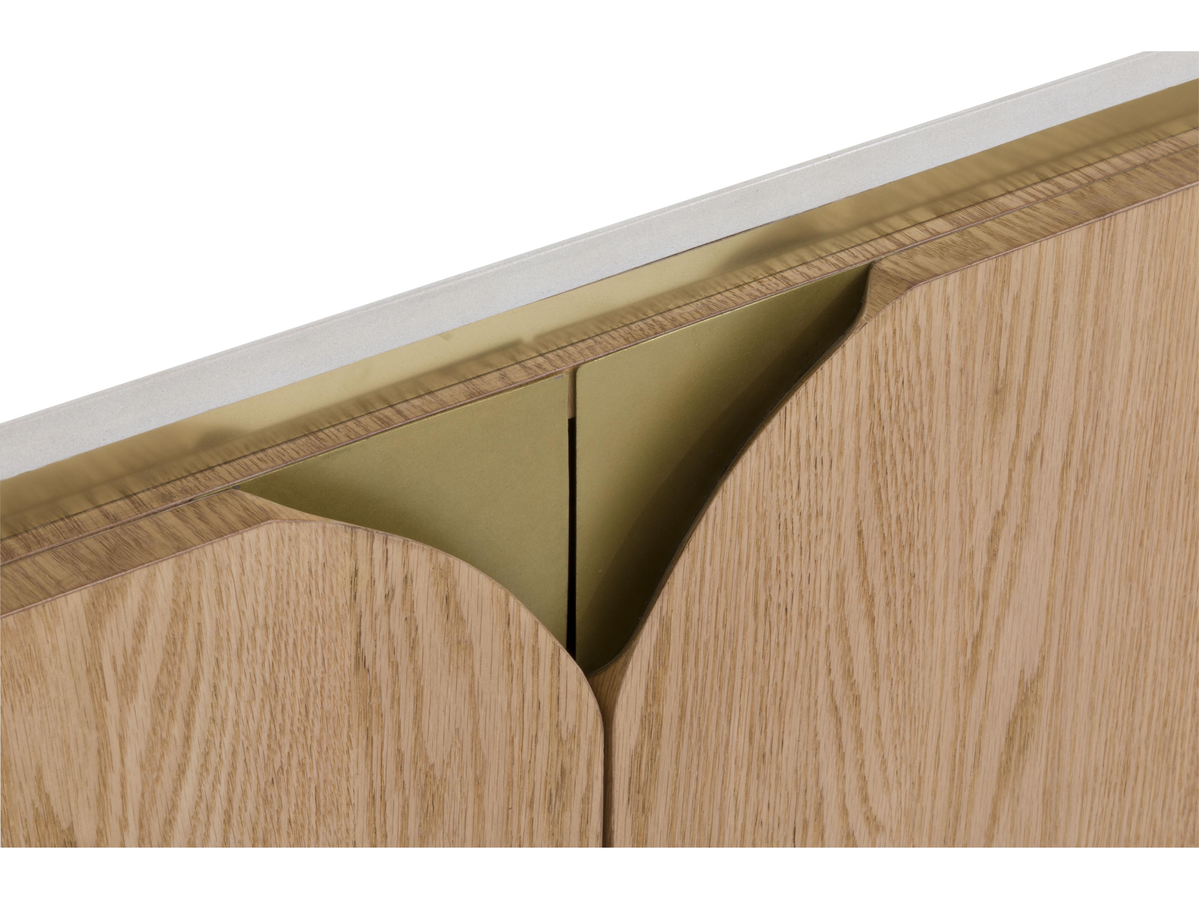 Fairfield Chair Portobello 3-Drawers Natural Oak Wood Double Dresser