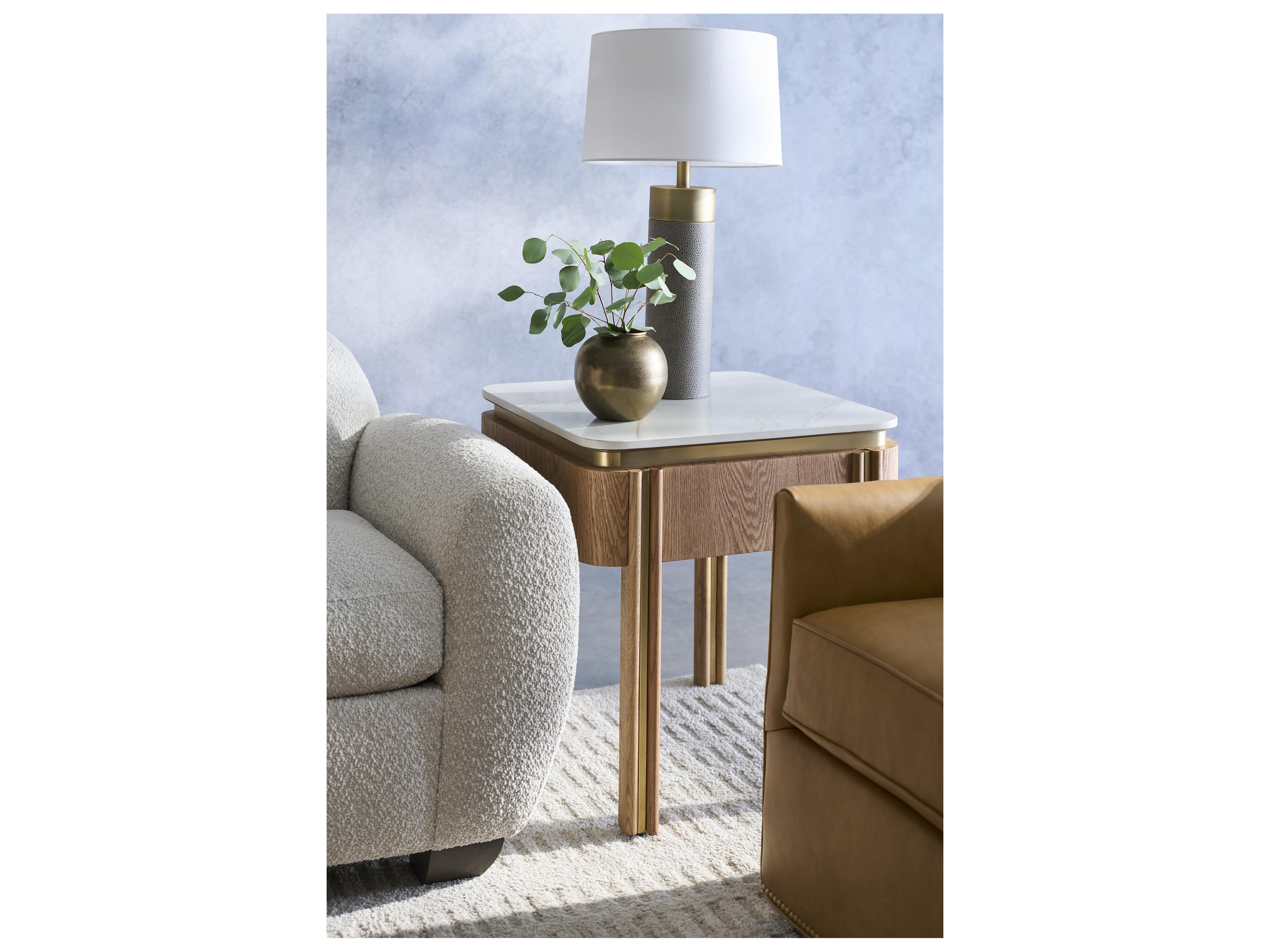 Fairfield Chair Portobello Square Stone End Table