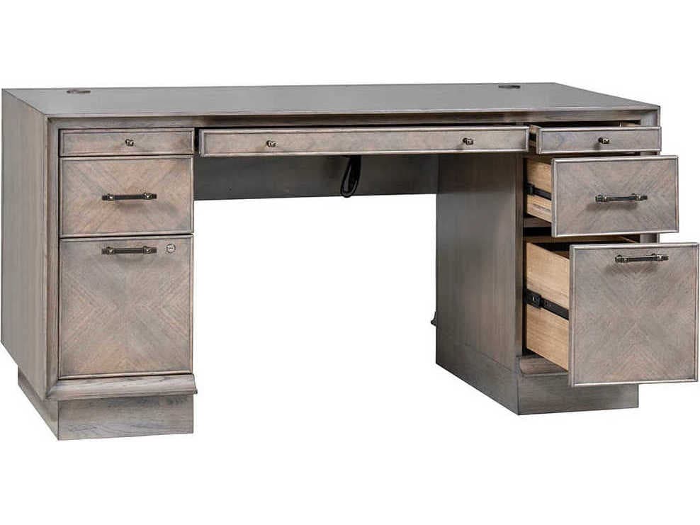 Fairfield Chair Expedition Grecian Clay Brown Oak Wood Writing Desk