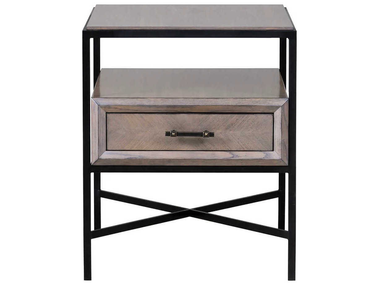 Fairfield Chair Expedition Rectangular Wood Grecian Clay End Table
