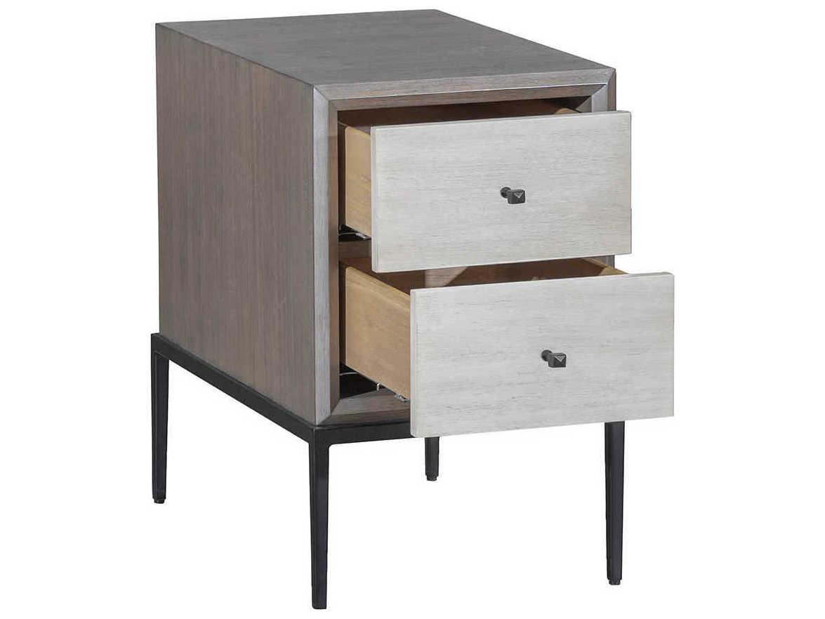 Fairfield Chair Expedition Rectangular Wood Grecian Clay End Table