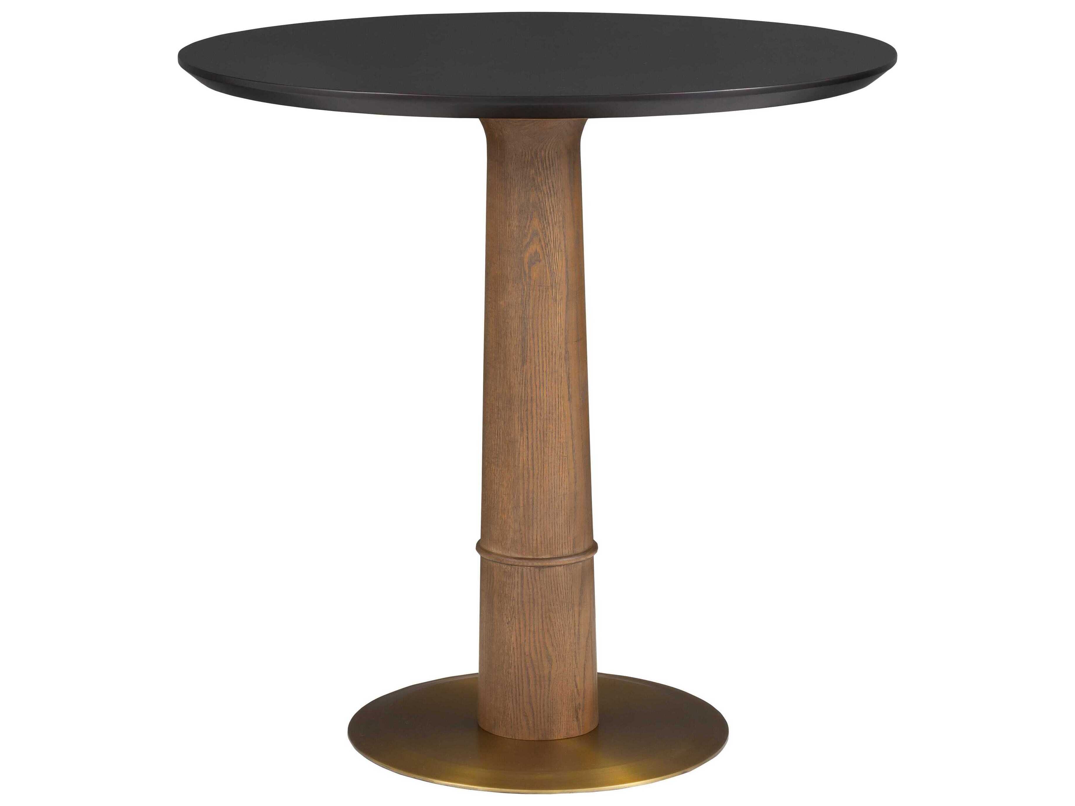 Fairfield Chair Provence Round Wood Sandstone Midnight Dining Table