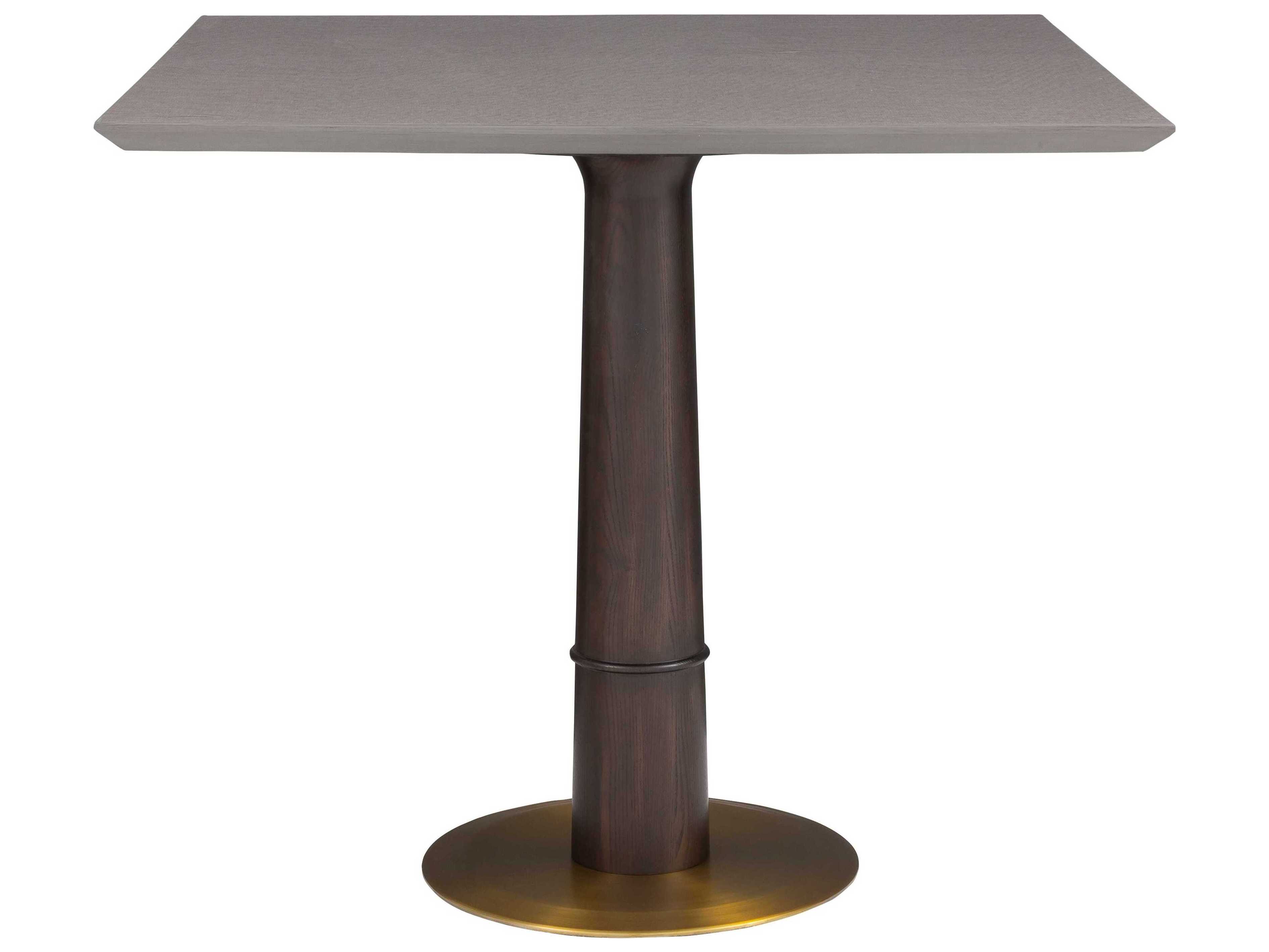 Fairfield Chair Westwood Square Wood Graphite Heathered Gray Dining Table