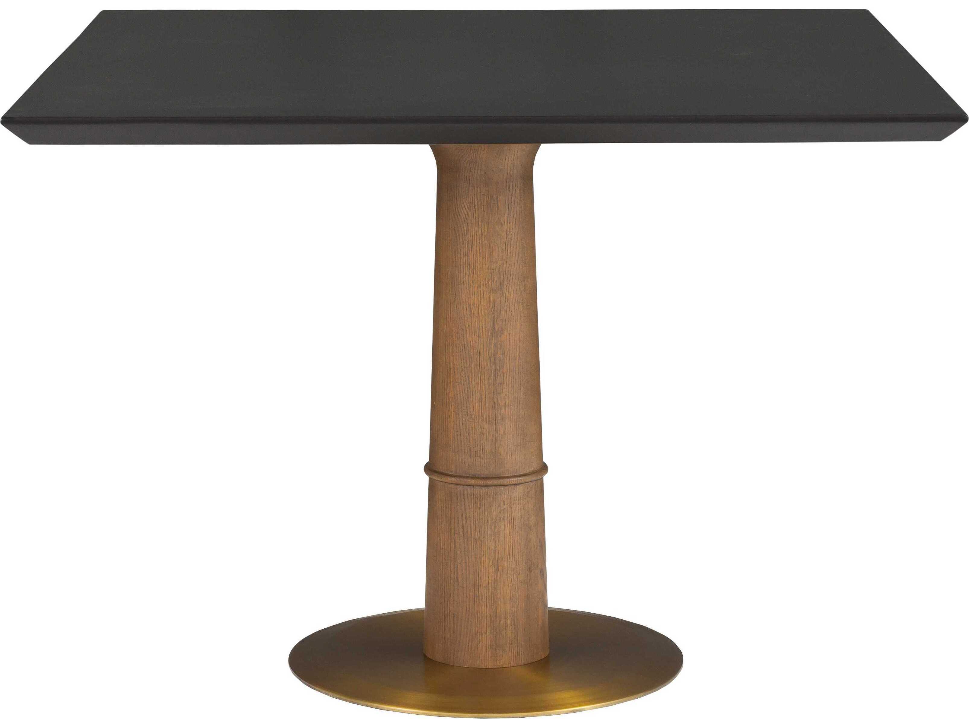 Fairfield Chair Provence Square Wood Sandstone Midnight Dining Table