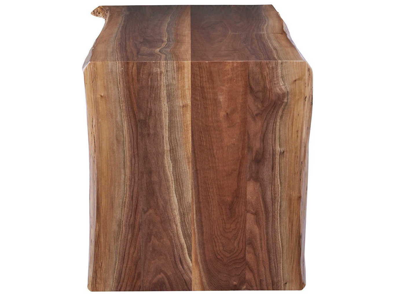 Fairfield Chair Live Edge Natural Clear Walnut Wood Computer Desk