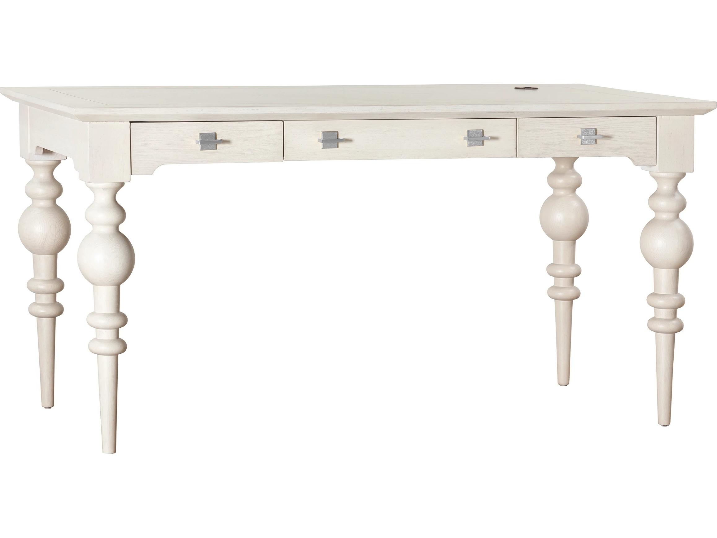 Fairfield Chair Monogram White Oak Wood Writing Desk