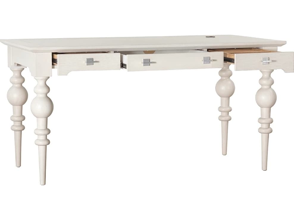 Fairfield Chair Monogram White Oak Wood Writing Desk