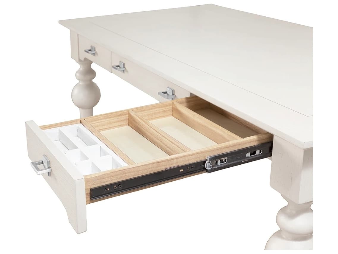 Fairfield Chair Monogram White Oak Wood Writing Desk