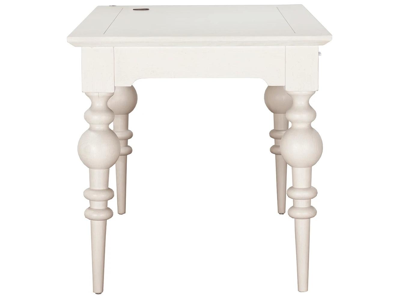 Fairfield Chair Monogram White Oak Wood Writing Desk