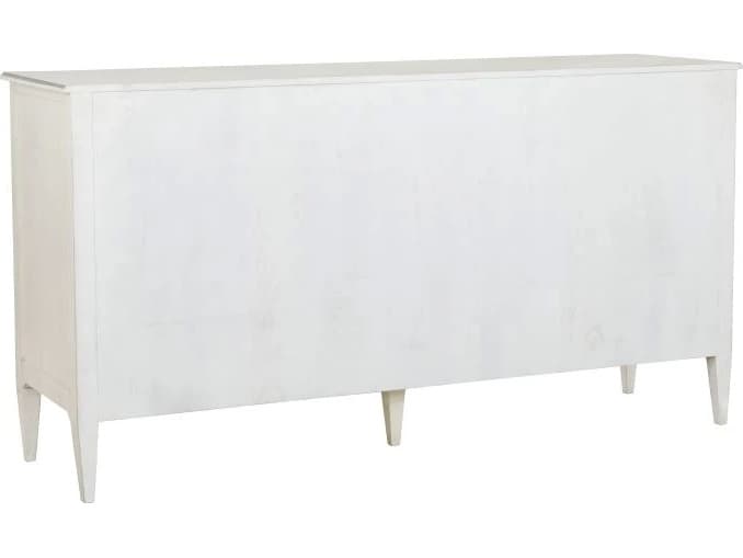 Fairfield Chair Monogram 7-Drawers White Rubberwood Double Dresser