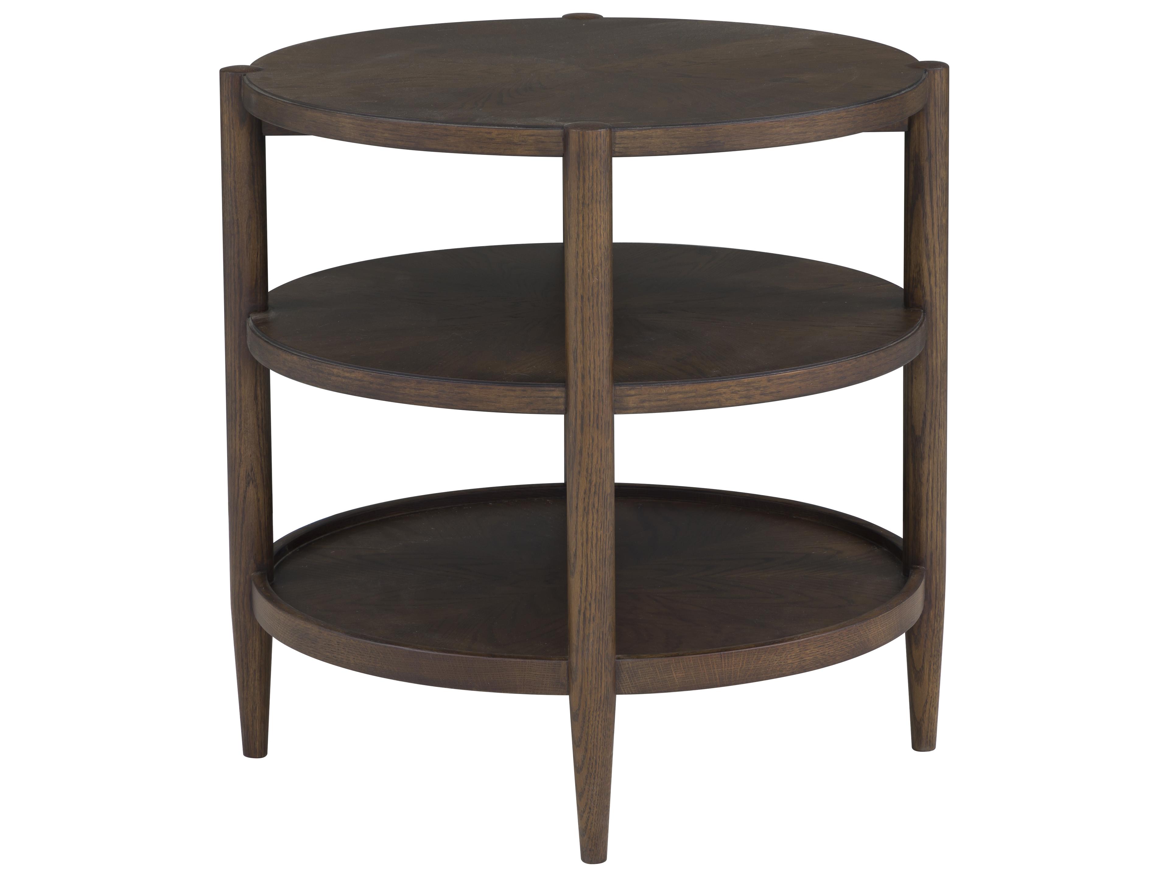 Fairfield Chair Maxwellmonogram Round Wood End Table