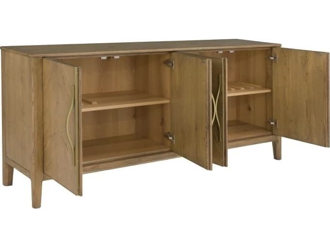 Fairfield Chair Monogram 80" Oak Wood Sideboard