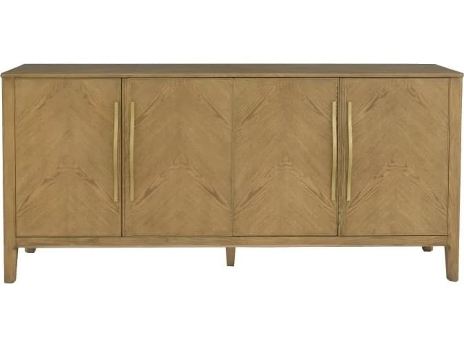 Fairfield Chair Monogram 80" Oak Wood Sideboard