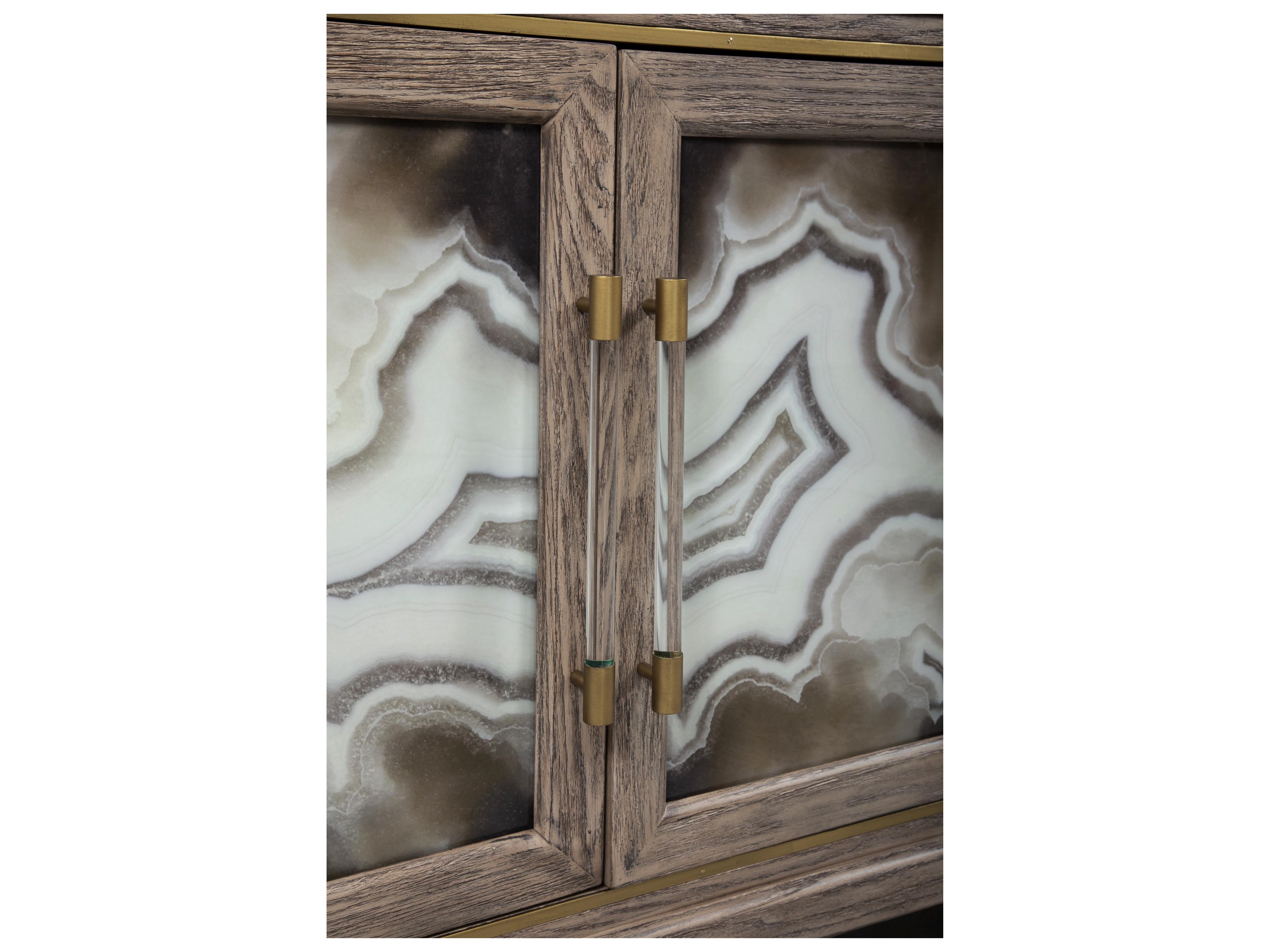 Fairfield Chair Monogram 75" Oak Wood Sideboard