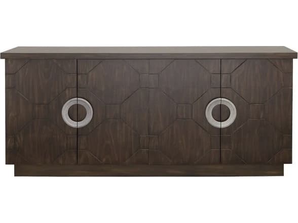 Fairfield Chair Monogram 78" Walnut Wood Sideboard