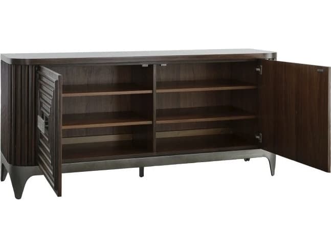 Fairfield Chair Monogram 72" Walnut Wood Sideboard