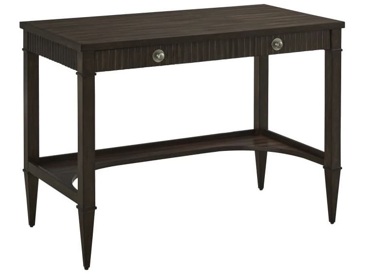 Fairfield Chair Monogram Brown Walnut Wood Writing Desk