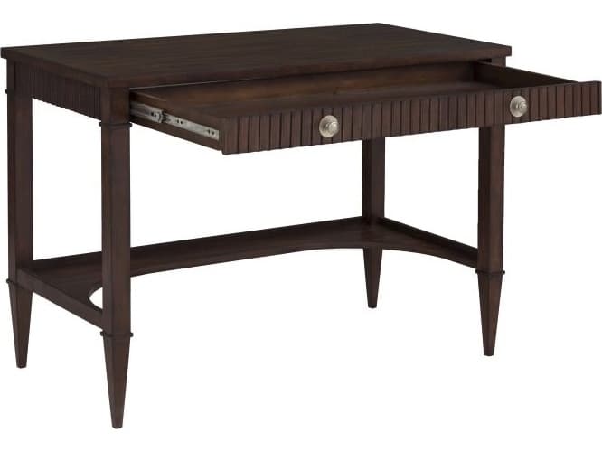 Fairfield Chair Monogram Brown Walnut Wood Writing Desk
