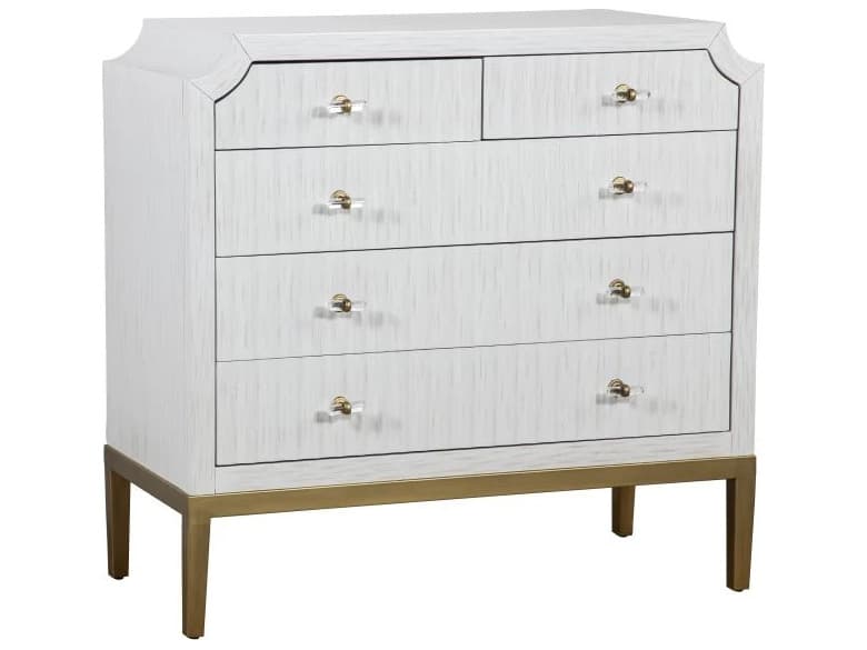 Fairfield Chair Monogram White Poplar Wood Accent Chest