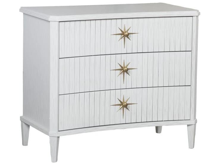 Fairfield Chair Monogram White Poplar Wood Accent Chest