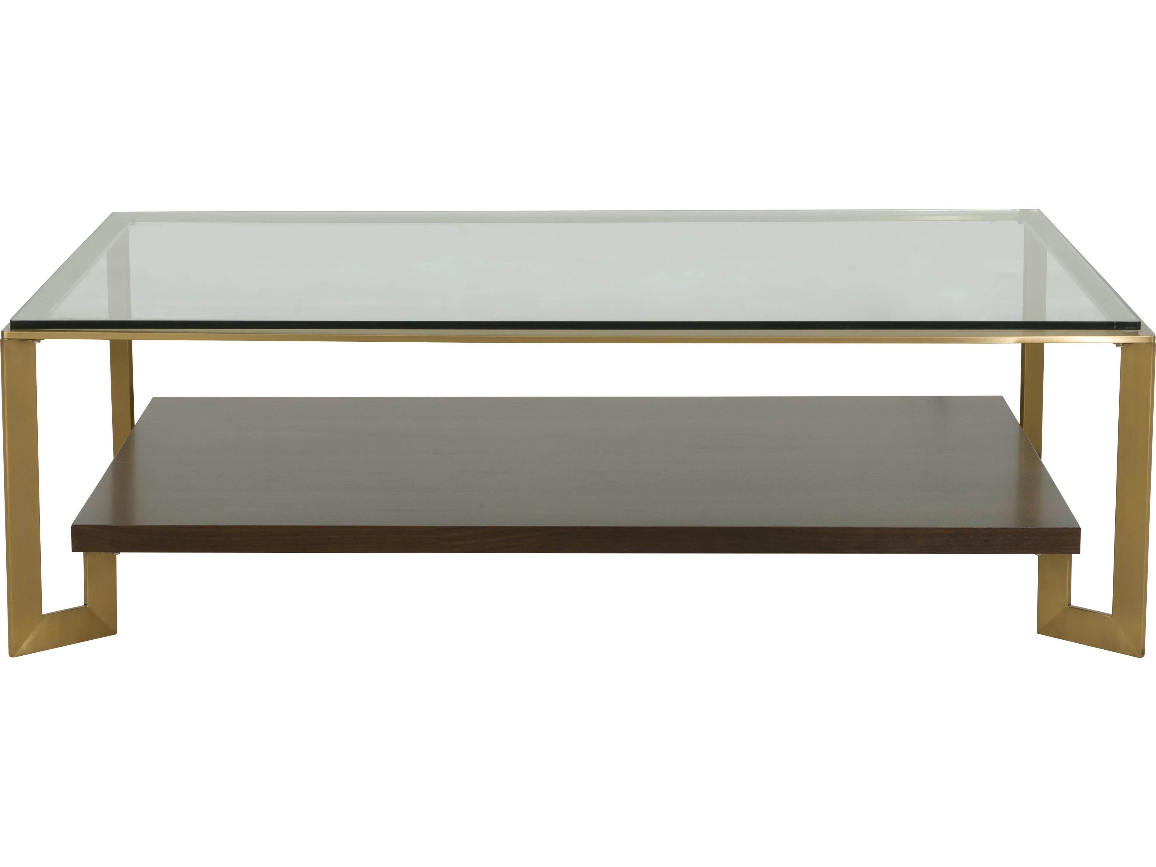 Fairfield Chair Monogram Rectangular Glass Coffee Table