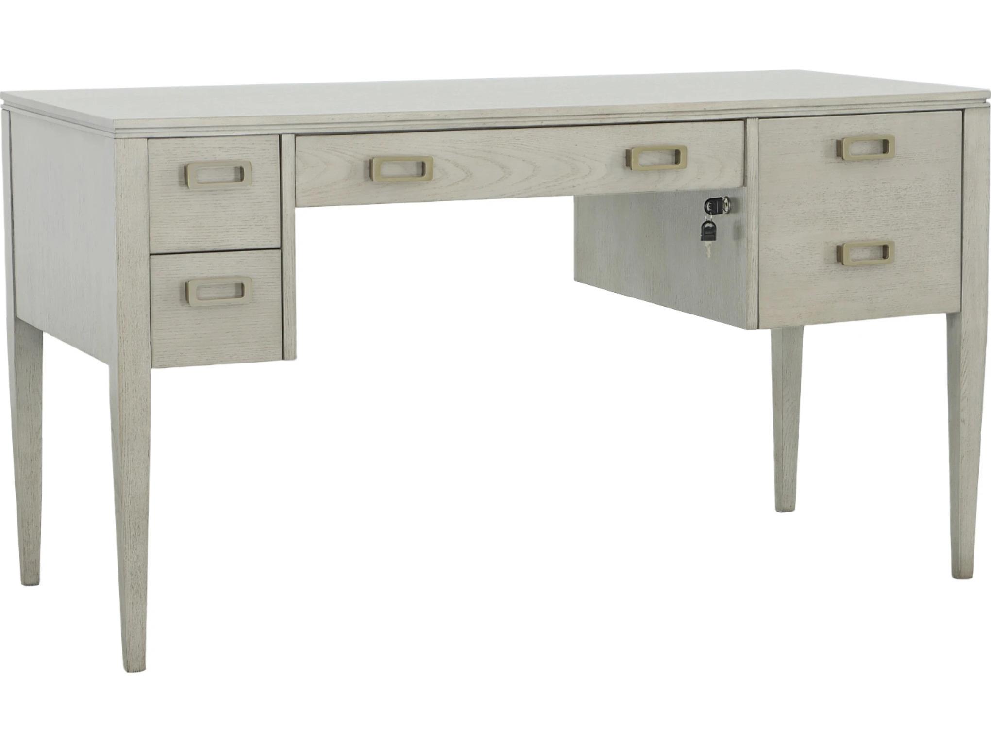 Fairfield Chair Monogram Gray Walnut Wood Secretary Desk