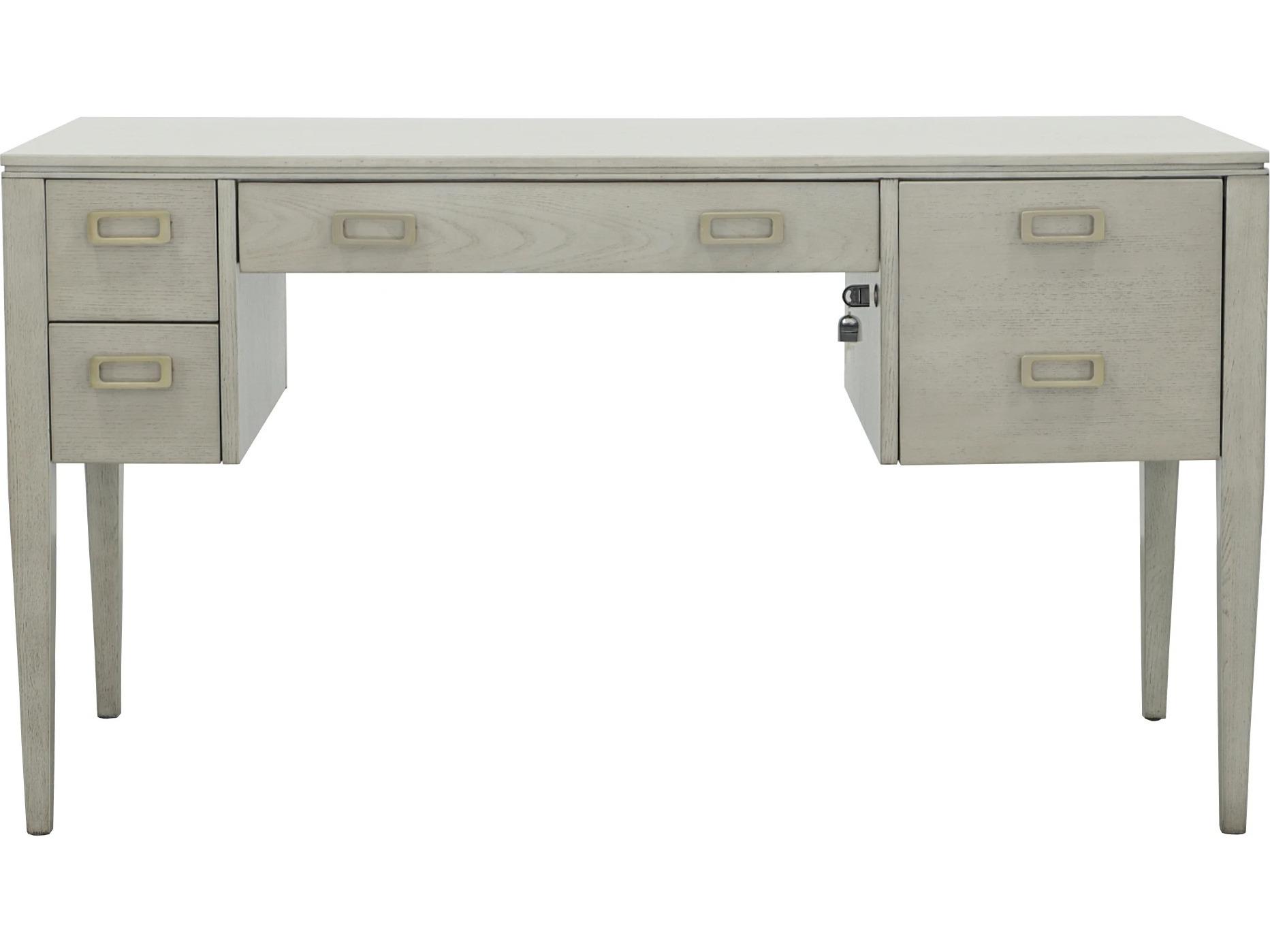 Fairfield Chair Monogram Gray Walnut Wood Secretary Desk