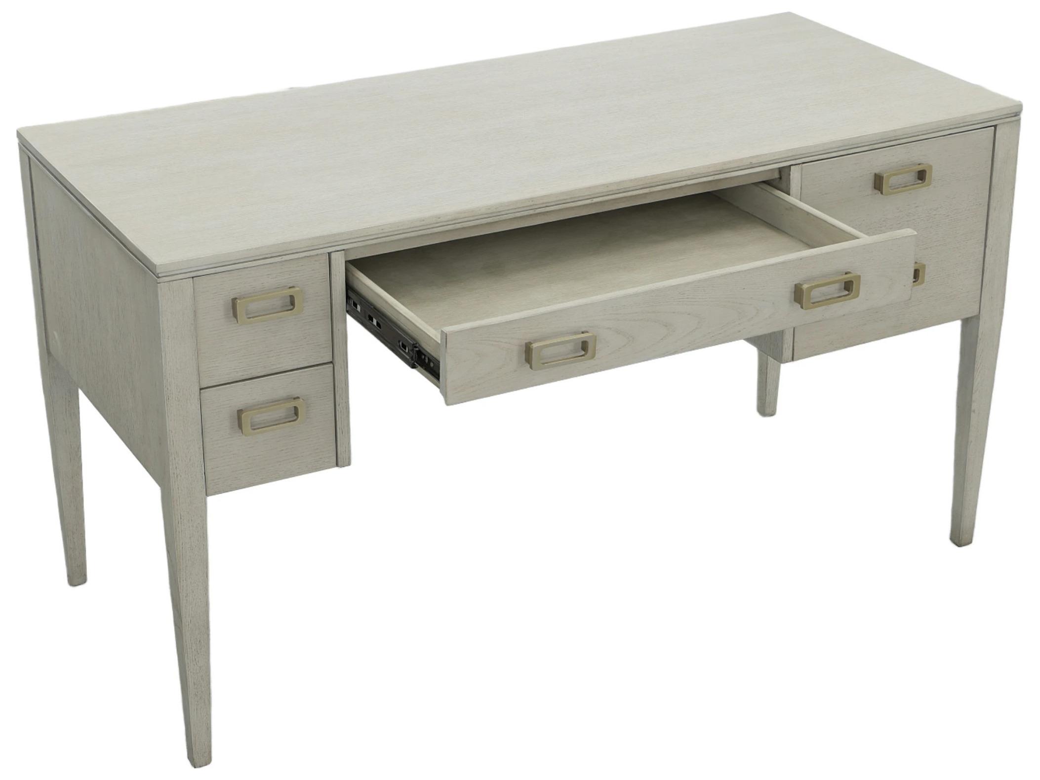 Fairfield Chair Monogram Gray Walnut Wood Secretary Desk