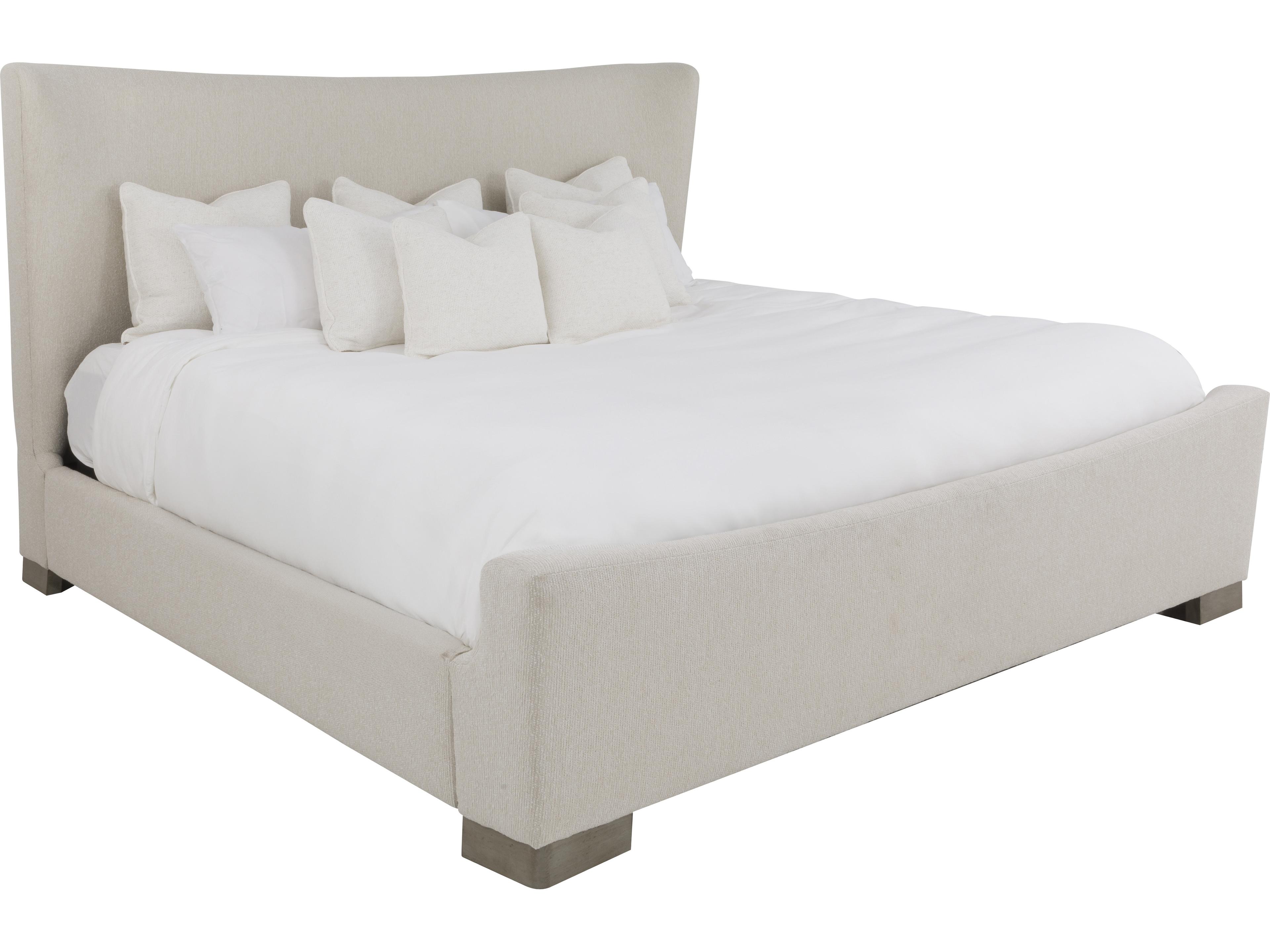 Fairfield Chair Featured Combinations Beige Ash Wood Upholstered King Platform Bed