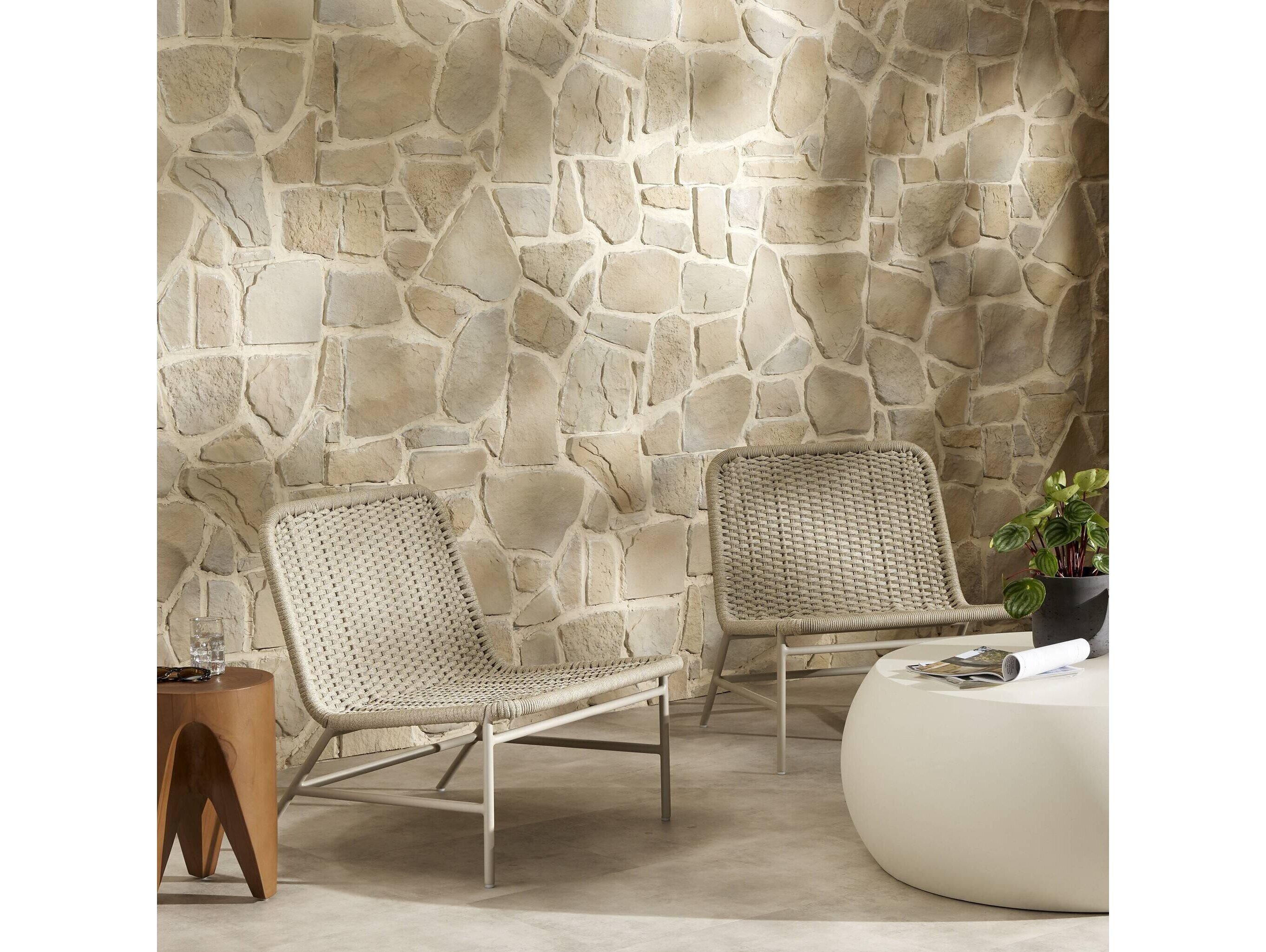 Four Hands Outdoor Solano Aluminum Polypropylene Lounge Chair