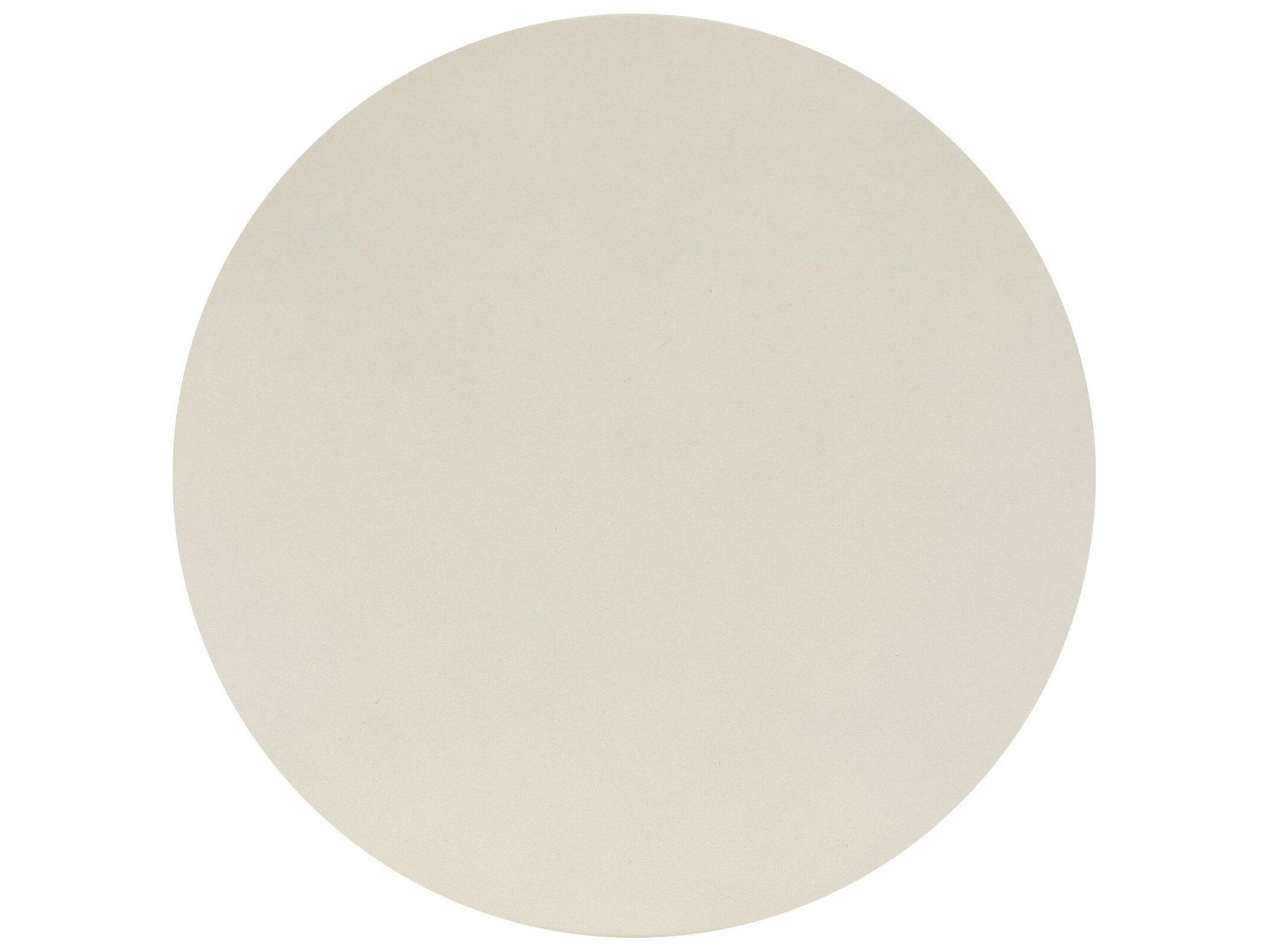 Four Hands Outdoor Thayer White Round Concrete End Table