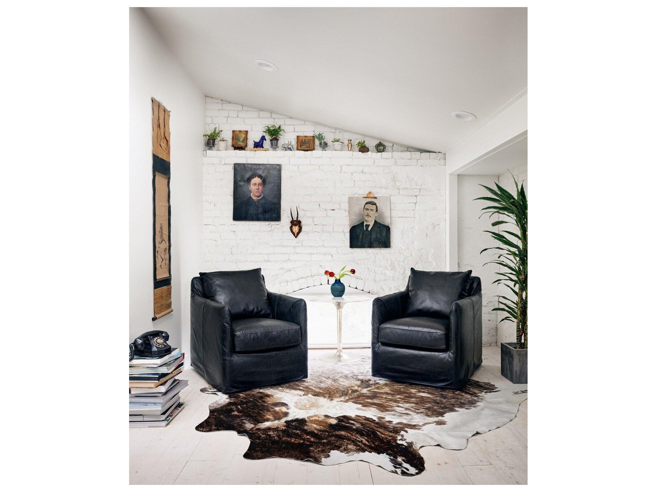 Four Hands Outdoor Marlow Raw Nickel Round End Table