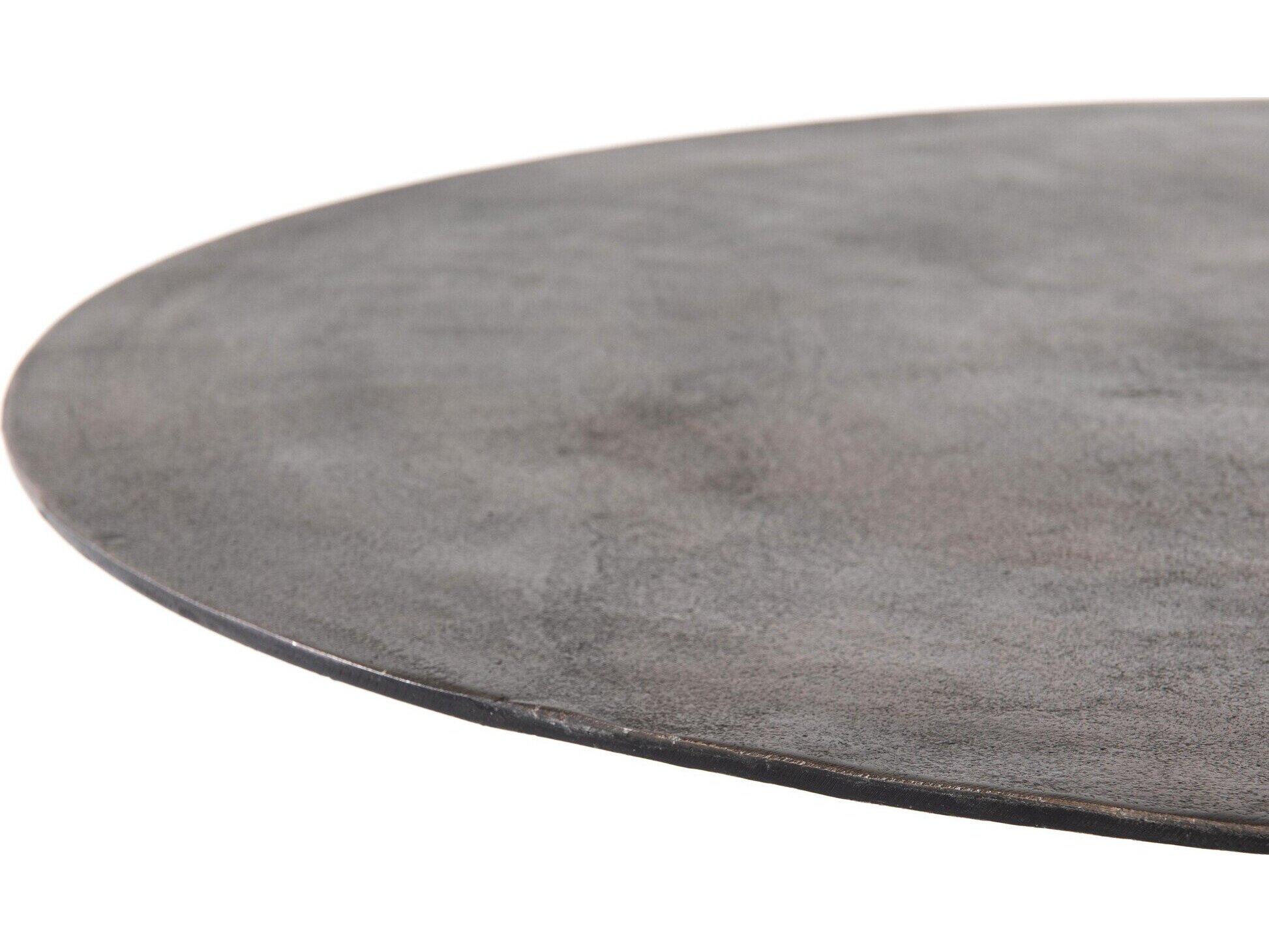 Luxecor Globetrotter Outdoor Antique Rust Round Bistro Table