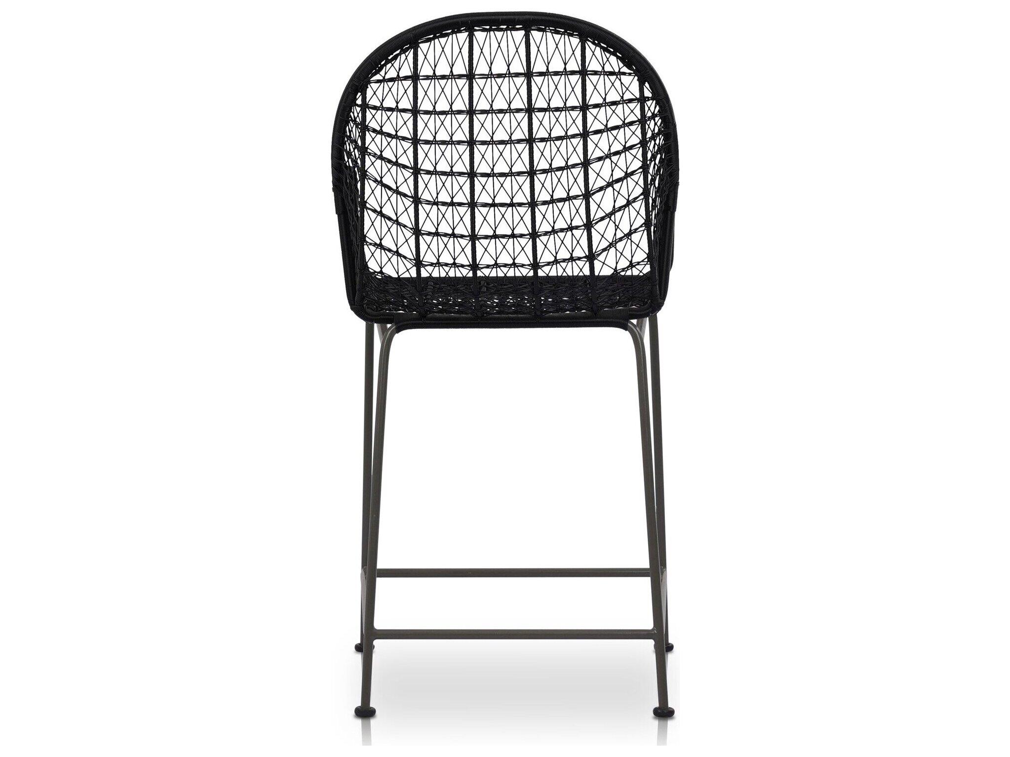 Luxecor Globetrotter Outdoor Wicker Counter Stool