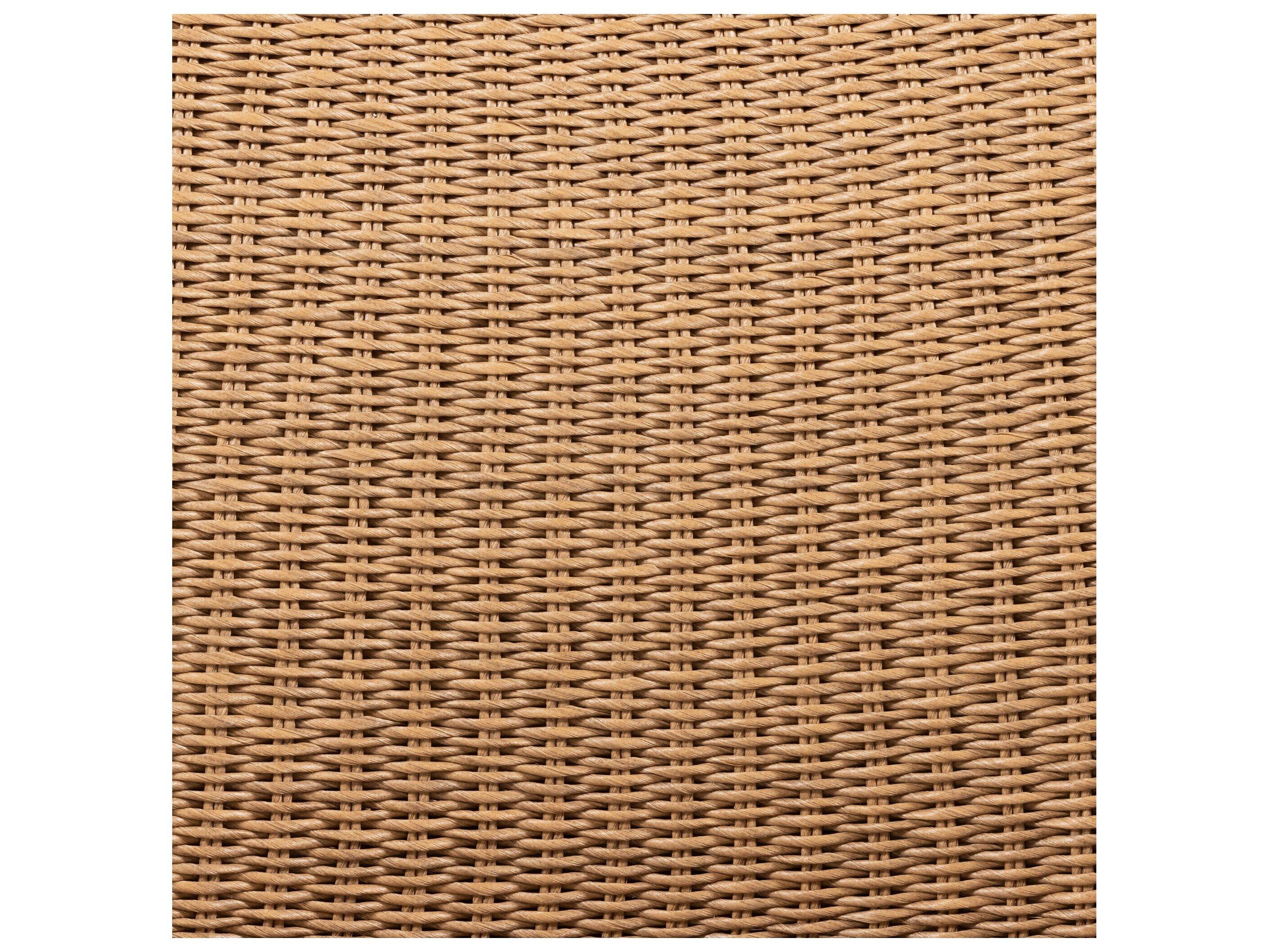 Four Hands Outdoor Grass Roots Vintage Natural / Cane Brown Polypropylene Lounge Chair