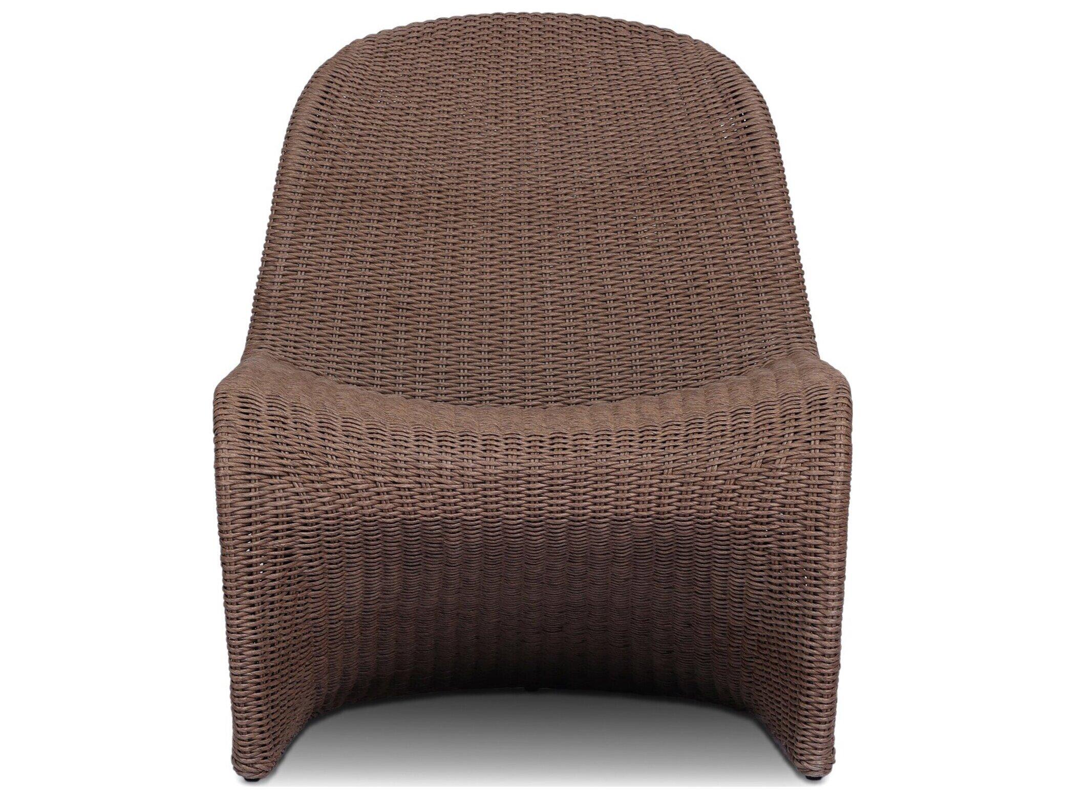 Four Hands Outdoor Grass Roots Portia Tanned Weave Lounge Chair