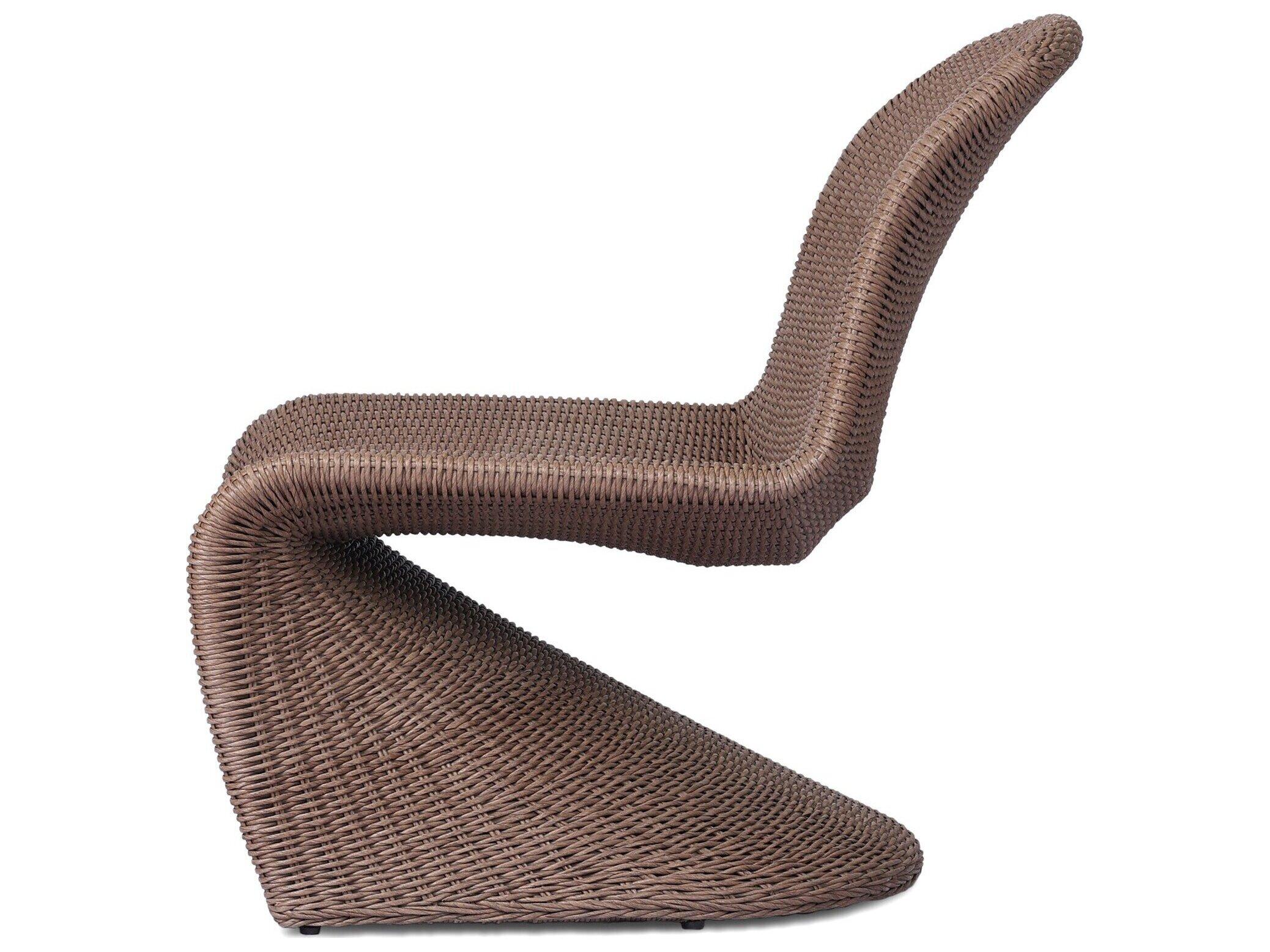 Four Hands Outdoor Grass Roots Portia Tanned Weave Lounge Chair