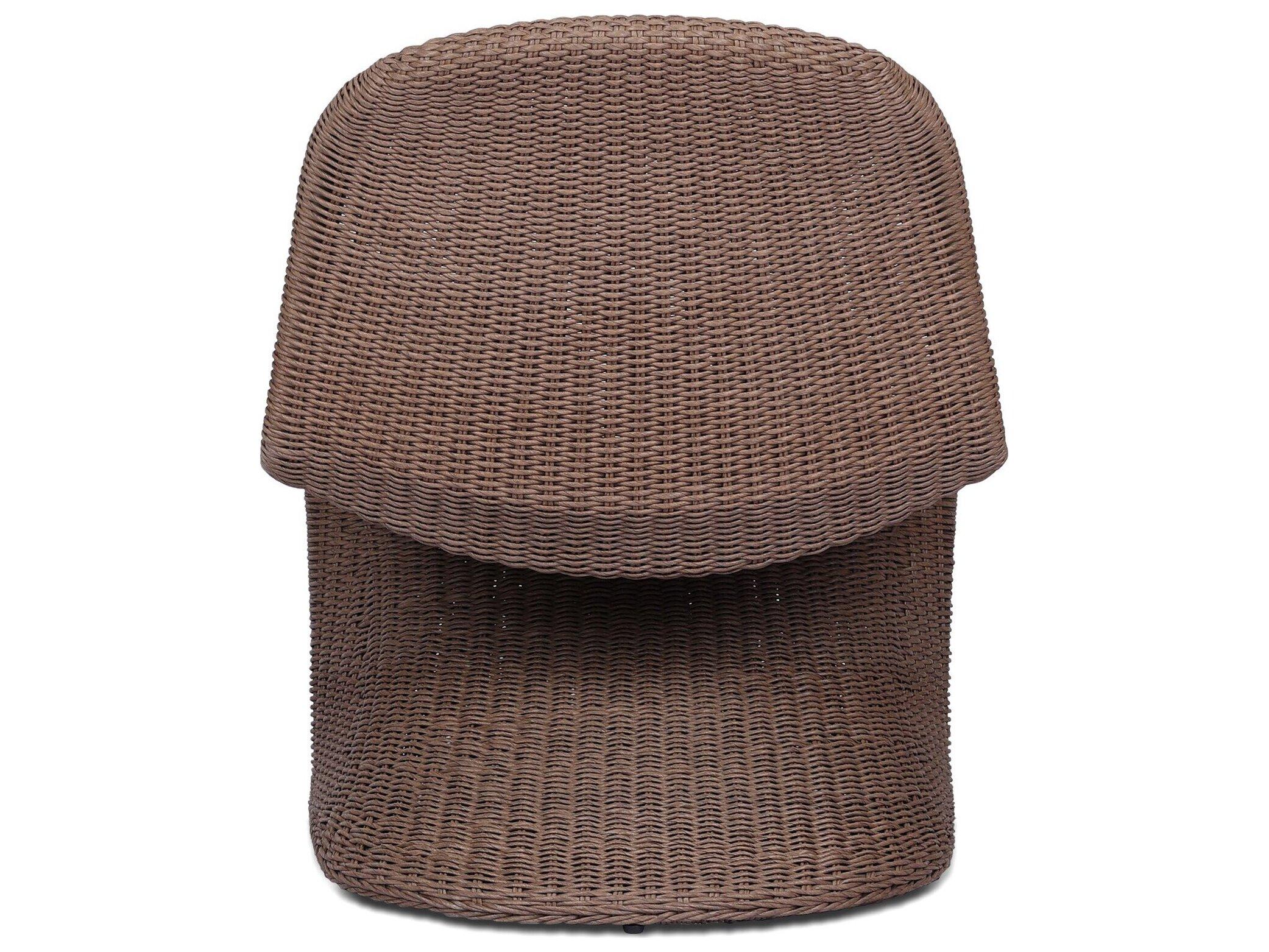 Four Hands Outdoor Grass Roots Portia Tanned Weave Lounge Chair