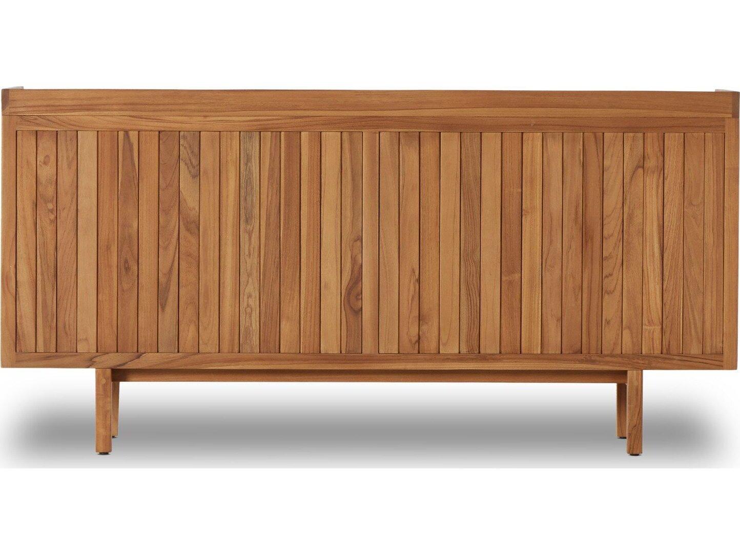 Luxecor Globetrotter Outdoor Natural Teak Rectangular Sideboard