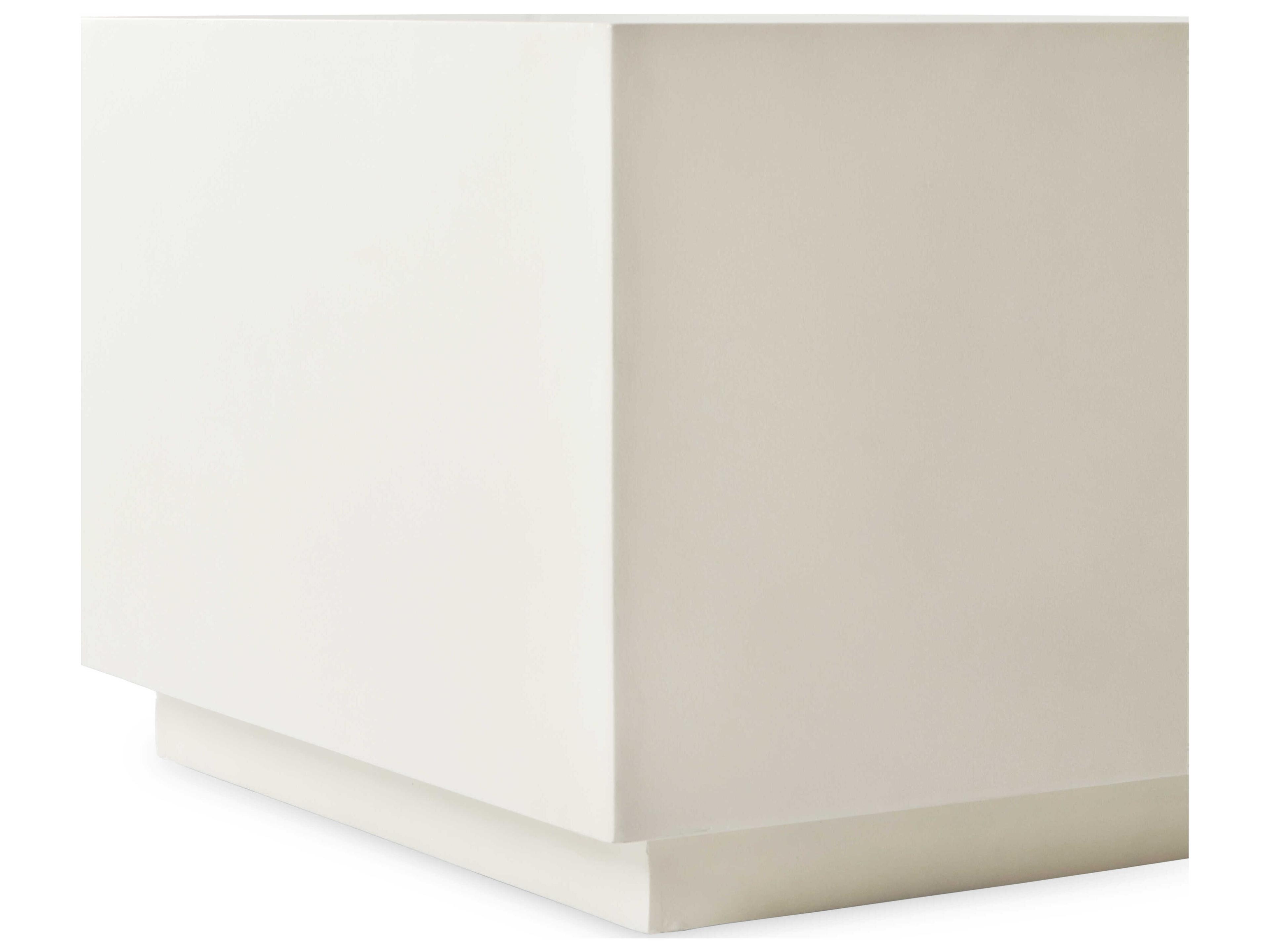 Four Hands Outdoor Bina White Concrete Square Coffee Table