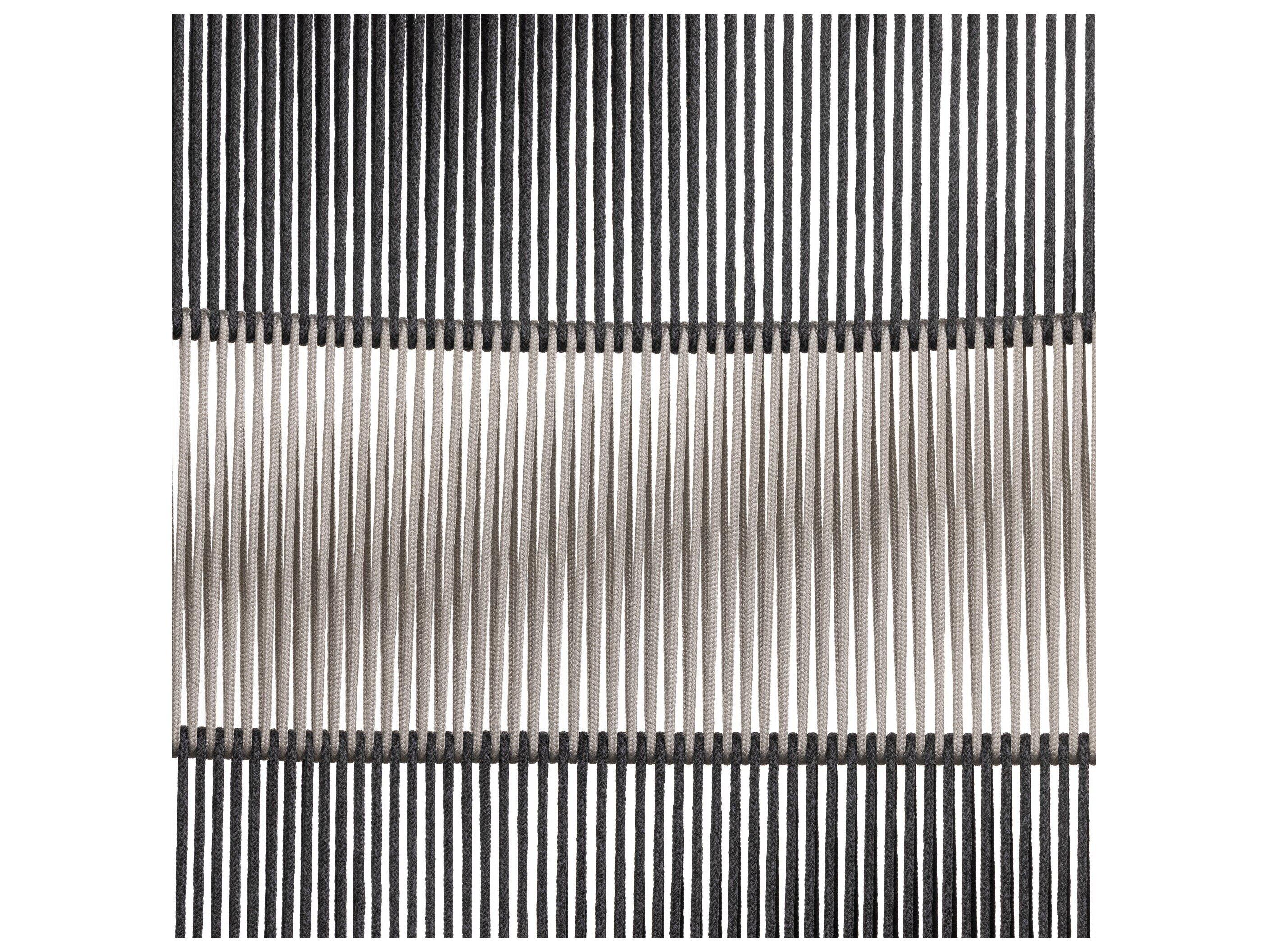 Four Hands Outdoor Solano Weathered Grey Teak / Dark Grey Rope Chaise Lounge