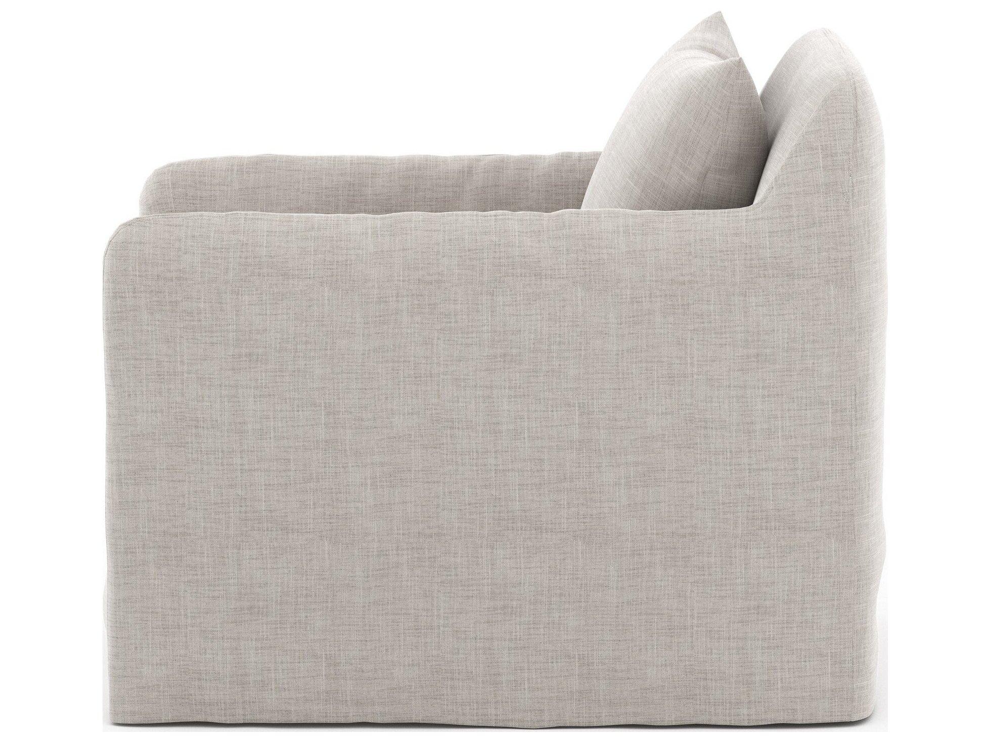 Four Hands Outdoor Solano Stone Grey Lounge Chair