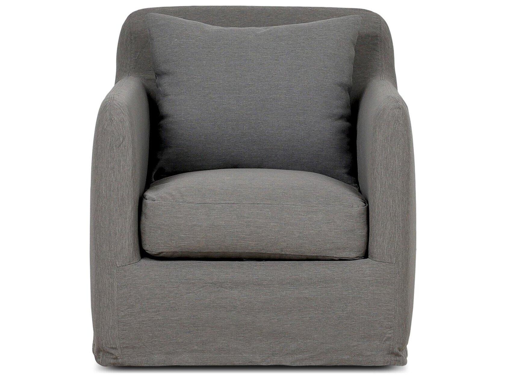 Four Hands Outdoor Solano Charcoal Lounge Chair