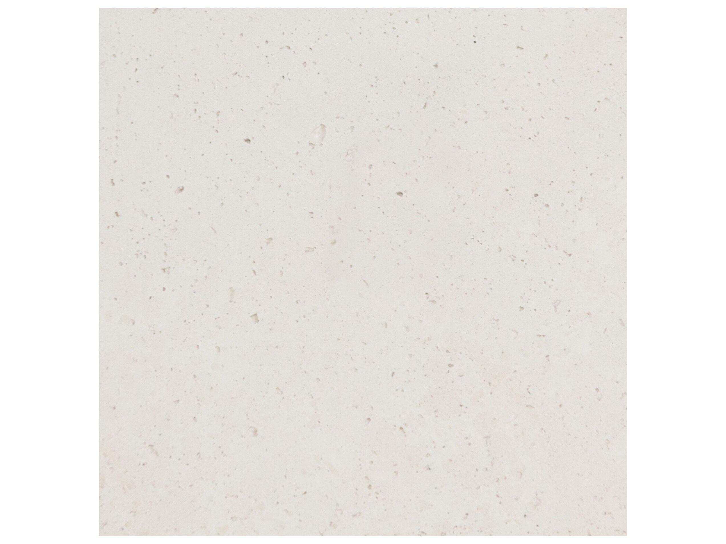 Four Hands Outdoor Constantine Textured White Concrete Round End Table