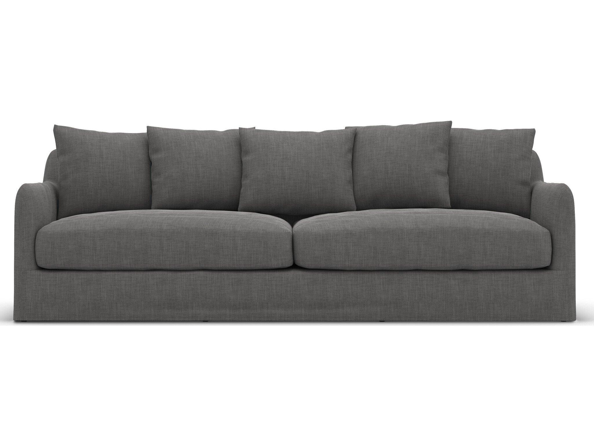 Four Hands Outdoor Solano Charcoal Sofa