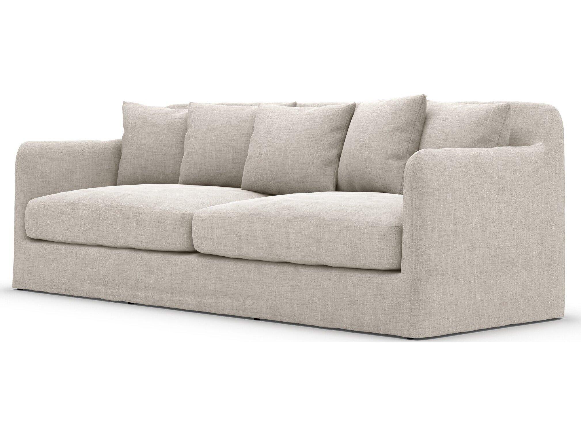 Four Hands Outdoor Solano Stone Grey Sofa
